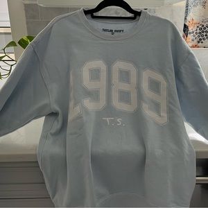 COPY - Taylor swift 1989 light blue sweatshirt